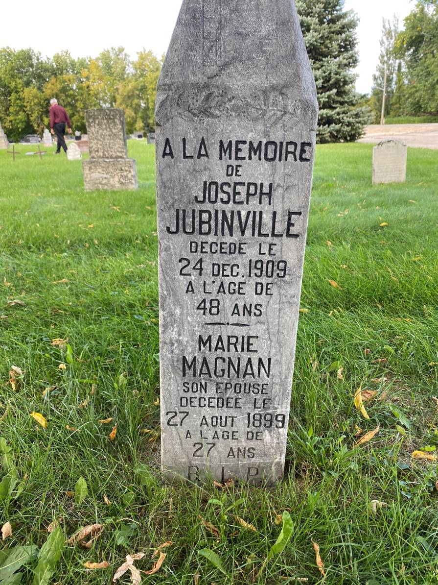 Joseph Marie Jubinville et son ami Magnan